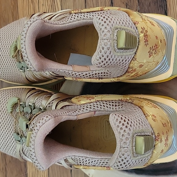 Womens Nike Shox Gravity 'Metallic Gold', Size 8.5 - Picture 5 of 9